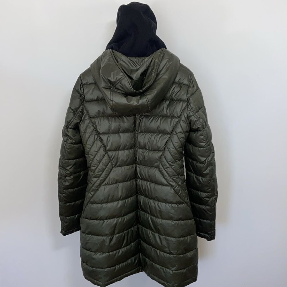 French Connection Jacket Olive Green Hoddie Lined NWOT Medium - Picture 7 of 9
